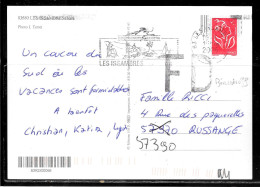 K162 - MARIANNE DE LAMOUCHE SUR CP DE LES ISSANBRES DU 19/06/06 - FD - 1961-....