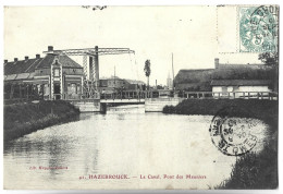 HAZEBROUCK - Le Canal - Pont Des Meuniers - PENICHE - Hazebrouck