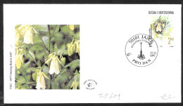 Bosnia/Bosnie: FDC, Symphyandra Hofmannii - Otros & Sin Clasificación