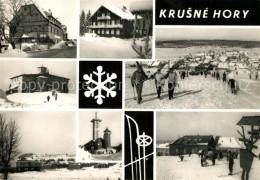 73225130 Krusne Hory Kirche Winterlandschaften Krusne Hory - Repubblica Ceca