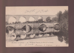 CPA - 87 - Environs De Limoges - St-Priest-Taurion - Le Pont Et Le Viaduc - Circulée En 1902 - Saint Priest Taurion