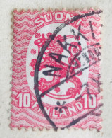 Finlande (Administration Russe), 1917: Dix Pennies - BELLE OBLITÉRATION - Used Stamps