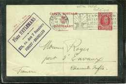 ENTIER POSTAL DE BELGIQUE (ref 586) - Briefkaarten 1909-1934