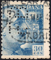 Madrid - Perforado - Edi O 924 - "F.B" (Industria Química) - Usati