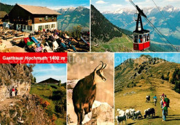 73225062 Dorf Tirol Gasthaus Hochmuth Gegen Ifinger Seilbahn Vellauer Felgenweg  - Autres & Non Classés