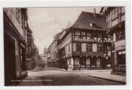 39079907 - Goettingen. Barfuesserstrasse Junkernschaenke Gelaufen, 1923 Kleiner Knick Oben Rechts, Leichter Schrift- Un - Göttingen