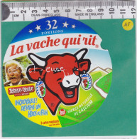 C1265 FROMAGE FONDU VACHE QUI RIT ASTERIX OBELIX CONTRE CESAR 32 PORTIONS 535 Gr  369 S - Cheese