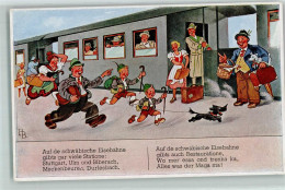 39150707 - Schwaebischer Kunstverlag Serie 145 - Schwaebische Eisenbahn AK - Böttcher, Hans