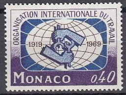MONACO  956, Postfrisch **, 50 Jahre ILO, 1969 - Nuovi