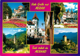 73224560 Merano Suedtirol Park Kirche Rathaus  Merano Suedtirol - Altri & Non Classificati