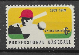 USA 1969.  Baseball Sc 1381  (**) - Nuovi