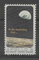 USA 1969.  Apollo VIII Sc 1371  (**) - Ongebruikt