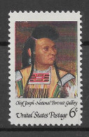 USA 1968.  Chief Joseph Sc 1364  (**) - Unused Stamps