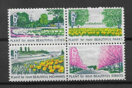 USA 1969.  Beautiful Sc 1365-68  (**) - Nuovi