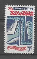 USA 1966.  Bill Of Rights Sc 1312  (**) - Unused Stamps