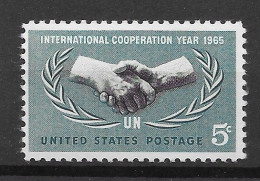 USA 1965.  Cooperation Sc 1266  (**) - Ongebruikt