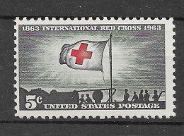 USA 1963.  Red Cross Sc 1239  (**) - Neufs