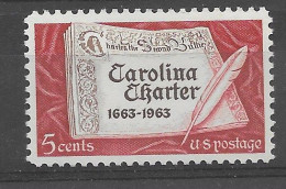 USA 1963.  Carolina Sc 1230  (**) - Ungebraucht