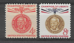 USA 1961.  Gandhi Sc 1174-75  (**) - Nuevos