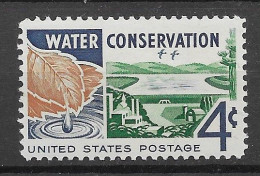 USA 1960.  Water Cons. Sc 1150  (**) - Unused Stamps