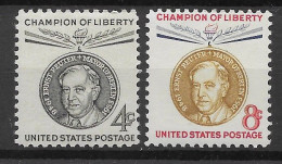 USA 1959.  Reuter Sc 1136-37  (**) - Unused Stamps