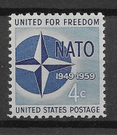 USA 1959.  NATO Sc 1126  (**) - Unused Stamps