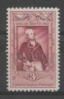 USA 1957.  Lafayette Sc 1097  (**) - Ungebraucht