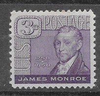 USA 1958.  Monroe Sc 1105  (**) - Ongebruikt