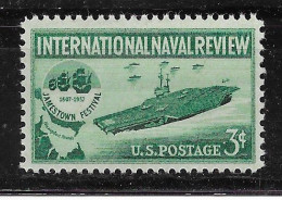 USA 1957.  Naval Review Sc 1091  (**) - Nuevos