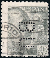 Madrid - Perforado - Edi O 925 - "BU" (Banco) - Used Stamps