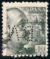 Madrid - Perforado - Edi O 925 - "B.V." (Banco) - Usados