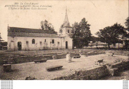 D33  ANDERNOS LES BAINS  L'Église Et Les Ruines Gallo Romaines - Andernos-les-Bains