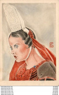 ILLUSTRATEUR G.GEO-FOURRIER Visages Bretons  ...  Gwennola De Penmarc'h  Pays Bigouden - Fourrier, G.