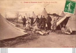 MILITARIA  GUERRE 1914- 18  Camp De Sissonne- Un Coin Du Camp ( IV )  ..... - Oorlog 1914-18