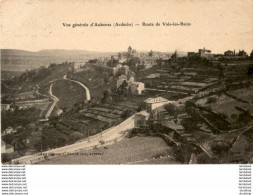 D07  AUBENAS  Vue Générale D' Aubenas- Route De Vals- Les- Bains   ..... - Aubenas