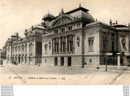 D01  BOURG  Théâtre Et Halle Aux Grains  ..... - Sonstige & Ohne Zuordnung