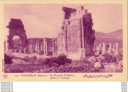 MAROC  VOLUBILIS  Le Temple D'Adrien  ...... - Autres & Non Classés