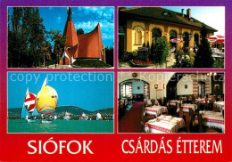 73224060 Siofok Csardas Etterem Restaurant Segeln Siofok - Hongrie