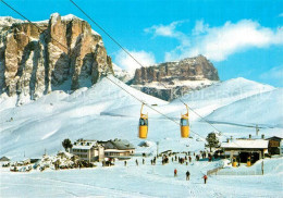 73224008 Sellajoch Rifugio Passo Sella Torri Del Sella Berghaus Dolomiten Winter - Autres & Non Classés