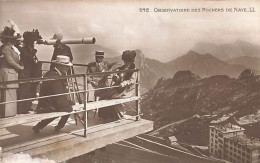 Observatoire  Des Rochers De Naye Sur Montreux Télescope Longue Vue Animée ( 10x 15) - Montreux