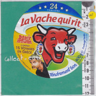 C1267 FROMAGE FONDU VACHE QUI RIT ASTERIX JEUX OLYMPIQUES 24 PORTIONS 400 G   L 11 201 - Formaggio