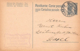 Interlaken G. Rubin Papeterie Savoy Hotel   Firmen Gewerbestempel Besonderheiten - Stamped Stationery