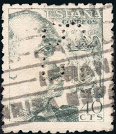 Madrid - Perforado - Edi O 925 - "F.B." Grande - Oblitérés