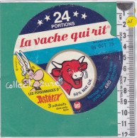 C1268 FROMAGE FONDU VACHE QUI RIT ASTERIX  24 PORTIONS 480 G  1975 - Fromage