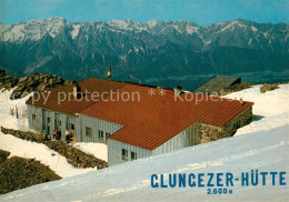 73222803 Glungezerhuette Berghuette Tuxer Voralpen Alpenpanorama Glungezerhuette - Sonstige & Ohne Zuordnung