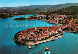 73222113 Korcula Fliegeraufnahme Korcula - Croatia