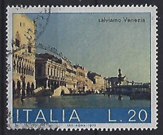 Italy 1973  UNESCO "Rettet Venedig"  (o) Mi.1391 - 1971-80: Usados