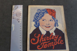 SHIRLEY TEMPLE - LIVRET PUBLICITAIRE VETEMENT A LA VIERGE NOIRE CHARLEROI -  4 FEUILLETS - VOIR SCANS - Advertising