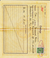 DOK33 ÖSTERREICH 1916 STEUERBEHÖRDE "EINLAGE" 1000 KRONEN V. österr. KRIEGSANLEIHE SIEHE ABBILDUNG - Historische Dokumente