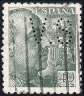 Madrid - Perforado - Edi O 925 - "V.S" (Librería) - Used Stamps